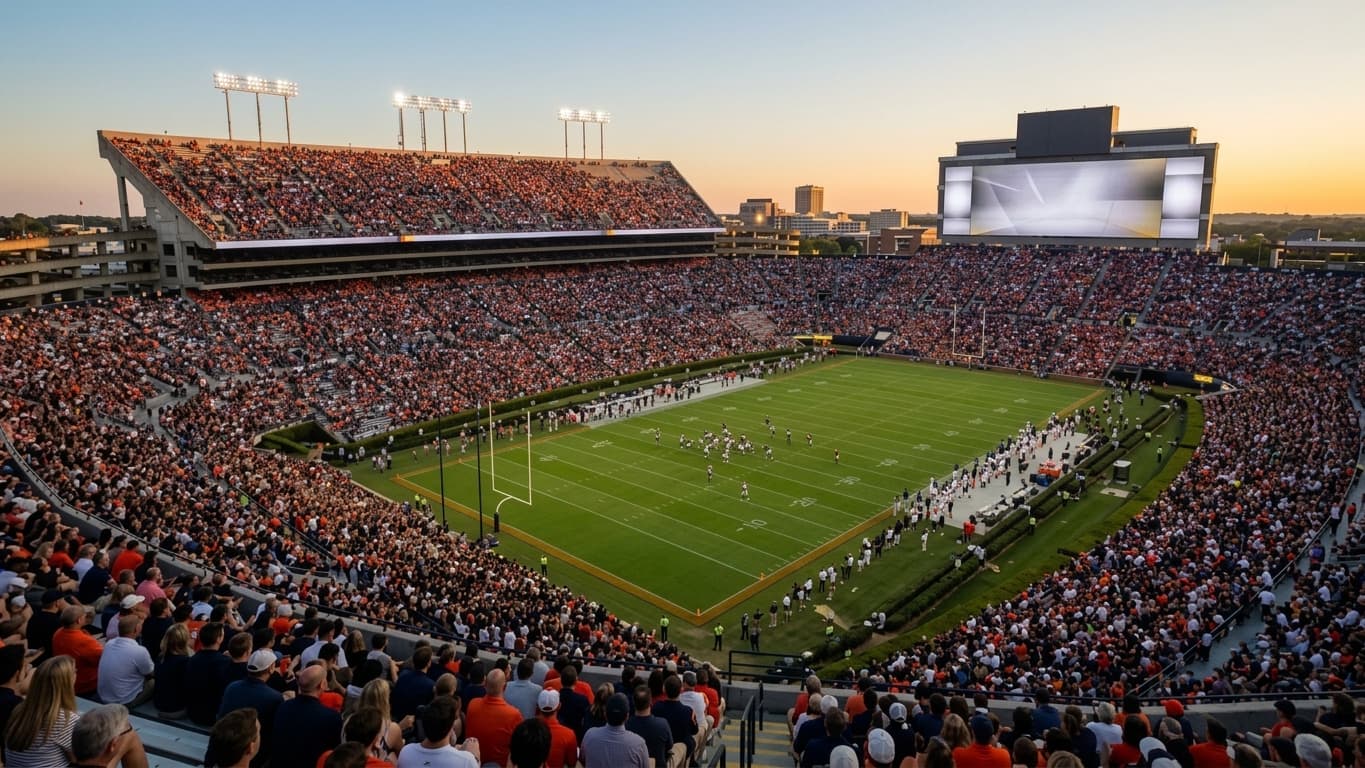 Jordan-Hare Stadium Parking Lots