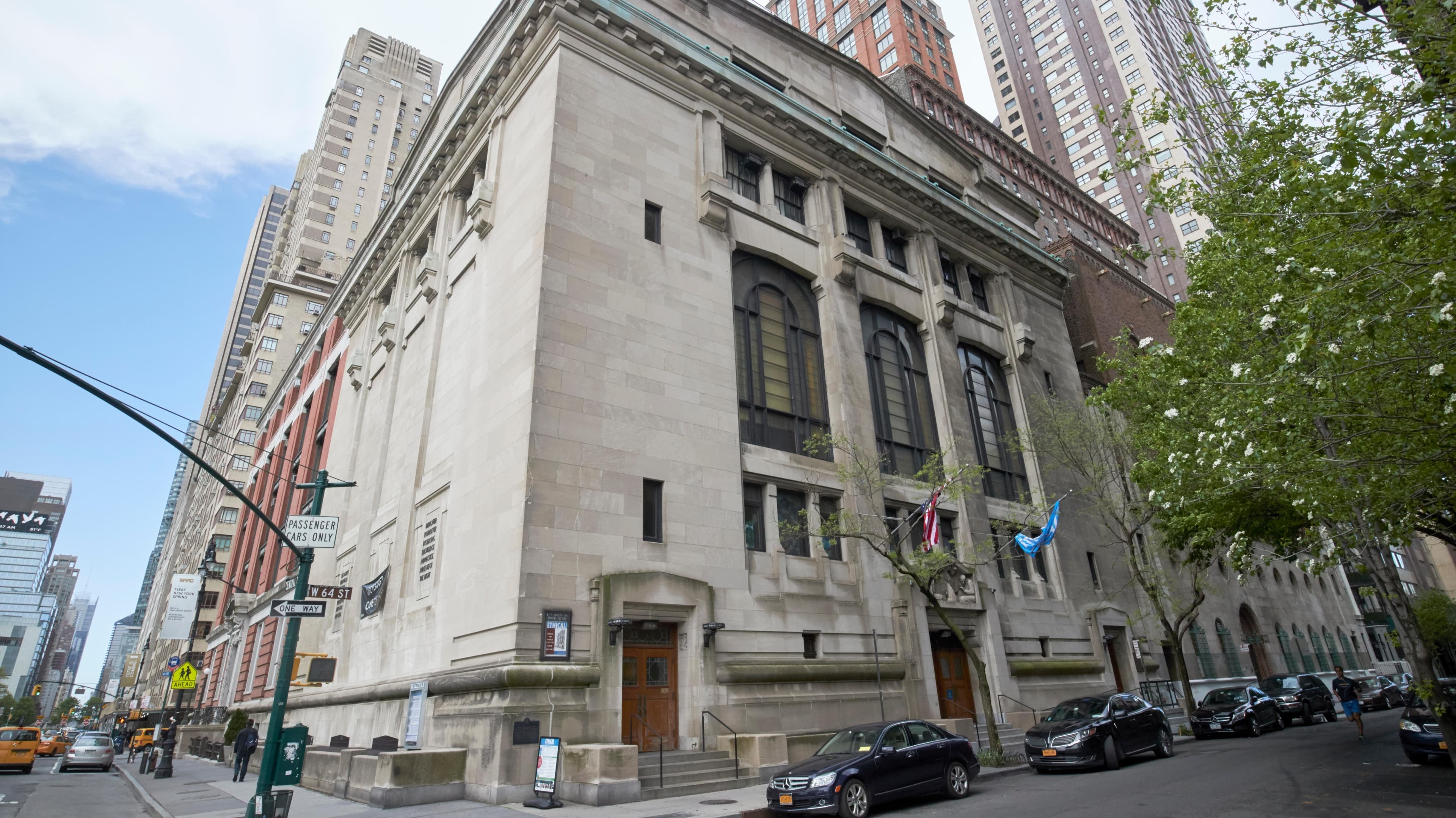 Adler Hall At The New York Society For Ethical Culture