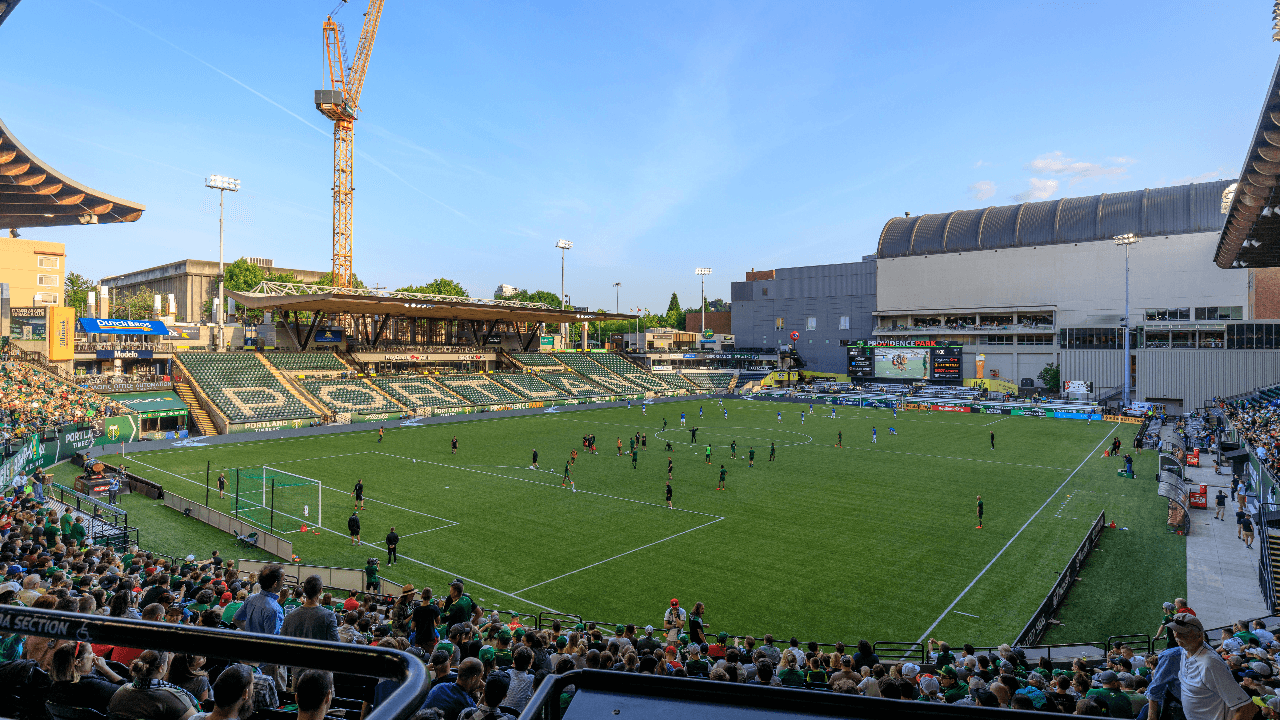 Los Angeles Galaxy at Portland Timbers