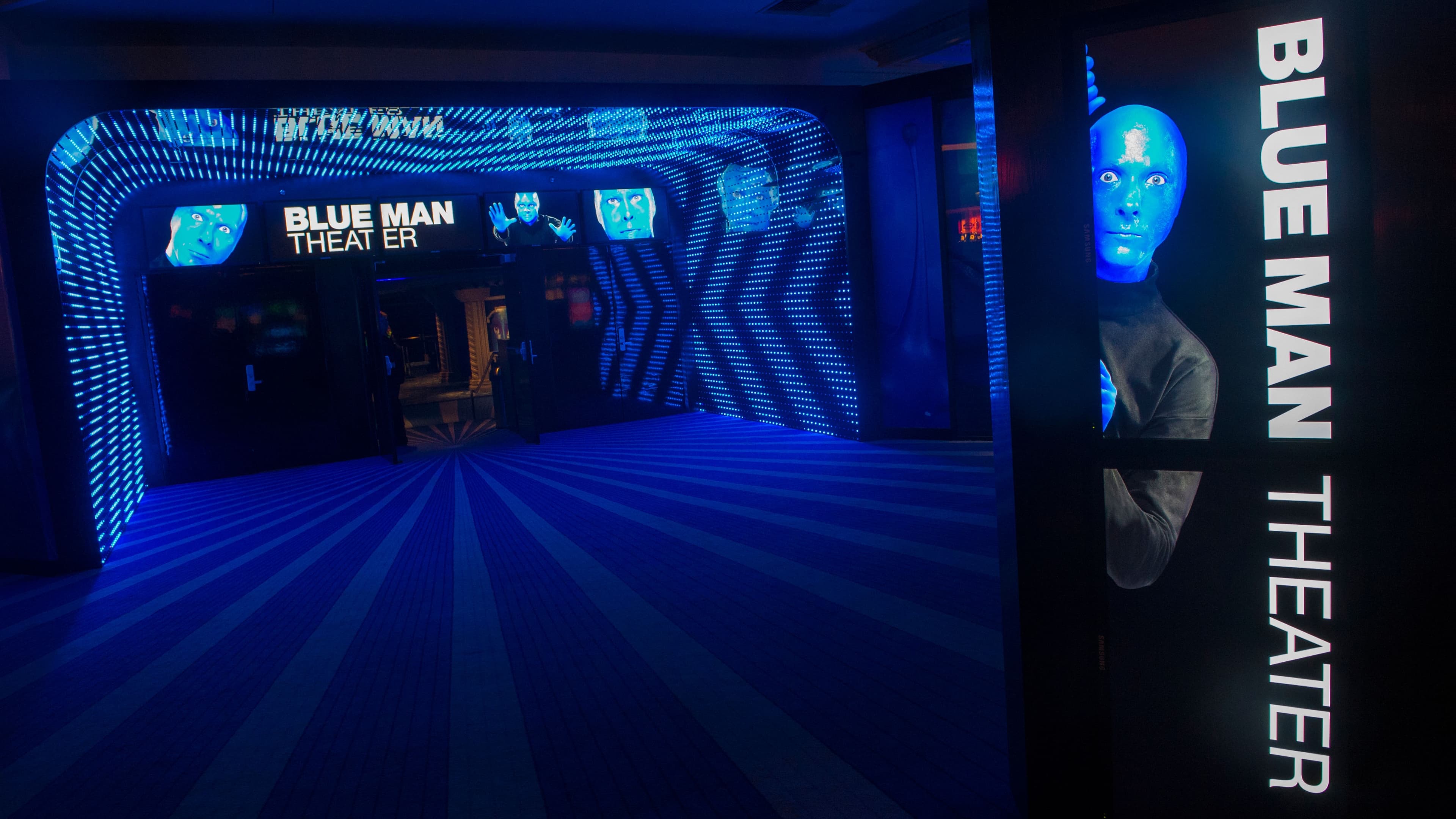 Blue Man Theater at The Luxor Hotel
