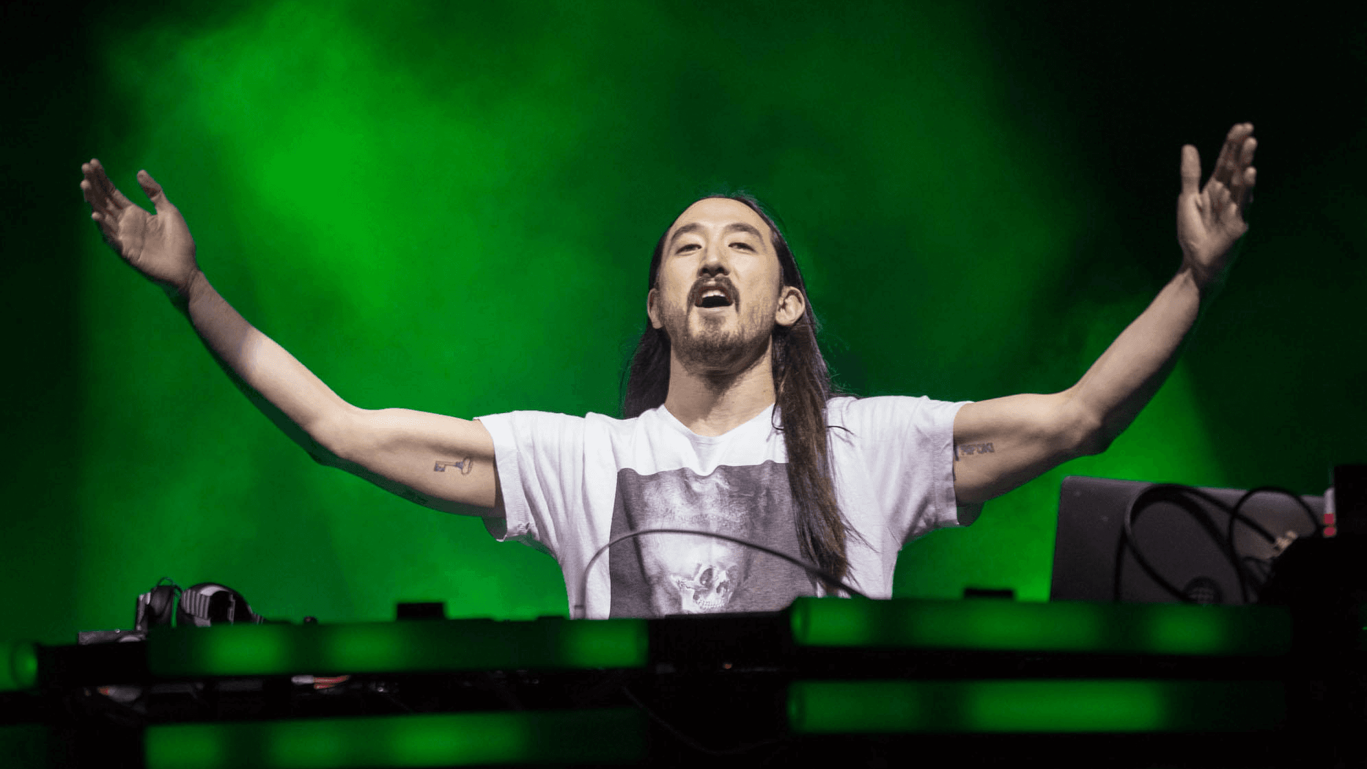 Steve Aoki with Audien and Laidback Luke