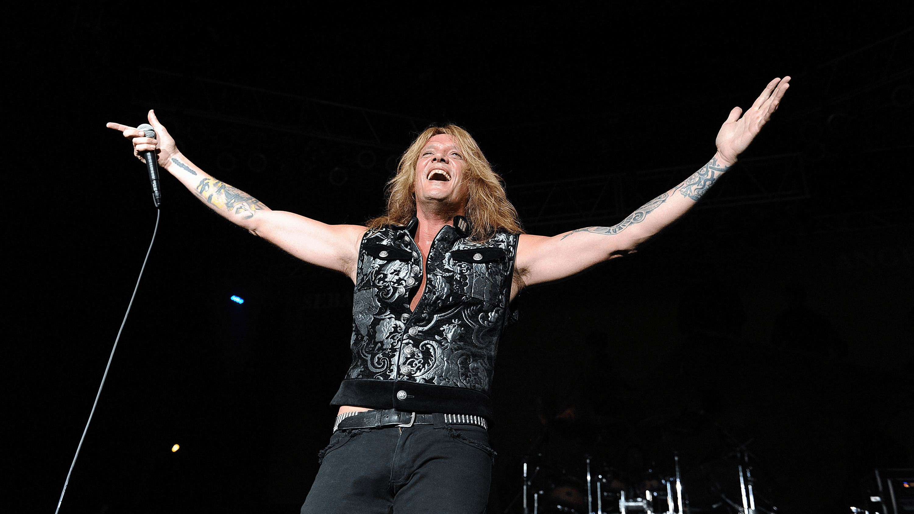 Sebastian Bach with Stitched Up Heart