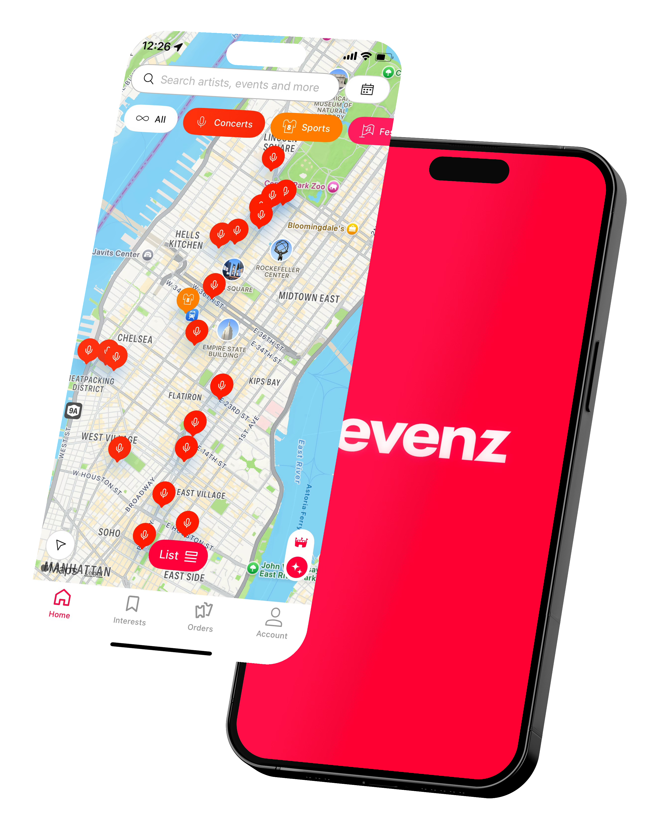 Events Map